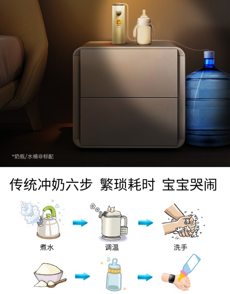 Ấm đun nước nóng cầm tay nóng thứ hai OuOn3 nhỏ nhỏ nước nóng văn phòng ấm đun nước văn phòng - ấm đun nước điện ấm nấu nước