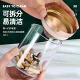 Воронка, стеклянная прозрачная ветрозащитная мультяшная пепельница из нержавеющей стали, в корейском стиле