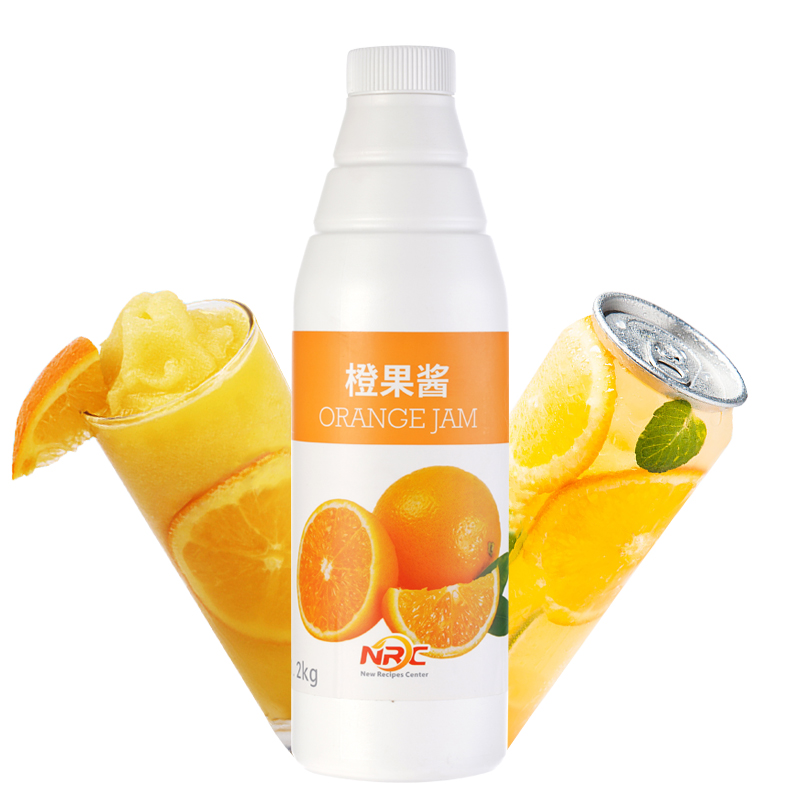 Sheng Yun NRC orange jam 1 2kg bottle commercial brewed beverage catering concentrated juice fruit tea raw orange puree