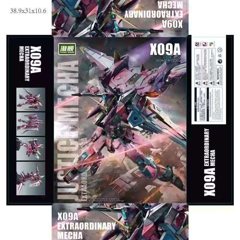 Chengshun New Product - Mg1/100 Justice 2.0 Gundam Seed Assembly Model Mecha Figure with Free Water Decals and Stand Chengshun New Product - Mg1/100 Justice 2.0 Gundam Seed Assembly Model Mecha Figure with Free Water Decals and Stand