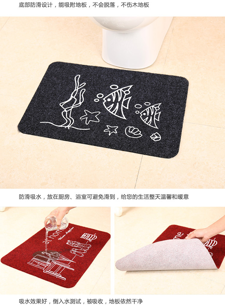 Cửa ra vào sàn nhà sàn mat cửa ra vào nhà đất nung mat phòng tắm chống trượt nhà bếp phòng khách phòng ngủ thảm mat chiếu xốp gấp gọn