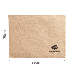 Nhật bản phong cách nghệ thuật cách nhiệt placemat vải hình chữ nhật bảng mat đĩa trái cây pad bông bộ đồ ăn pad bảng vải món ăn mat coaster