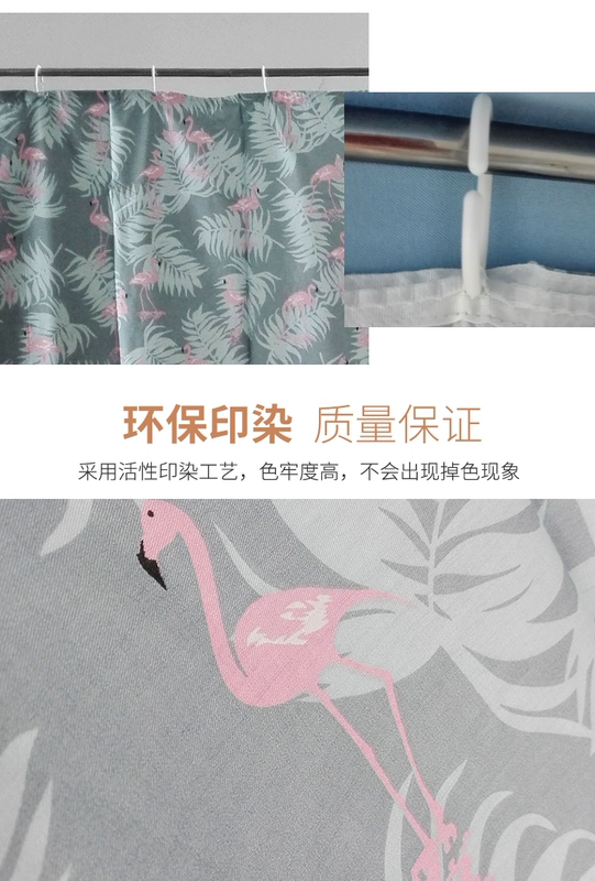 粉黛 坊 in Bắc Âu nhỏ bằng vải cotton thoáng khí giường ngủ curtain rèm cửa ký túc xá đại học