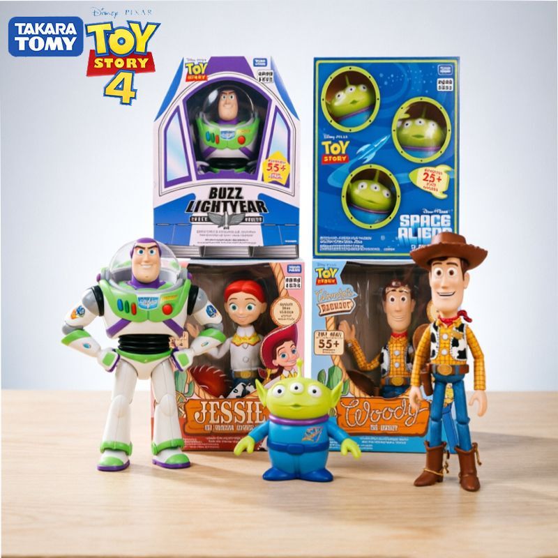 Tomy Tomica Toy Story Life-Size Buzz Lightyear Woody Jessie Three-Eyed Alien Doll Figurine Ornament Tomy Tomica Toy Story Life-Size Buzz Lightyear Woody Jessie Three-Eyed Alien Doll Figurine Ornament