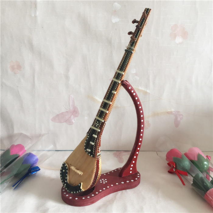 Tambur Xinjiang characteristic ethnic musical instruments Handicrafts Home decoration ornaments piano travel souvenir gifts