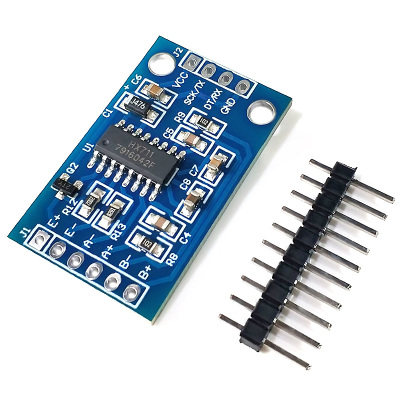 HX711 AD serial port module single wafer electronic scale weighing sensor 24-bit accuracy pressure sensor