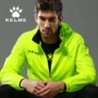 KELME Kalmei thể thao áo gió giản dị nam và nữ đào tạo bóng đá áo gió bình thường áo khoác không thấm nước gió bộ gió nam