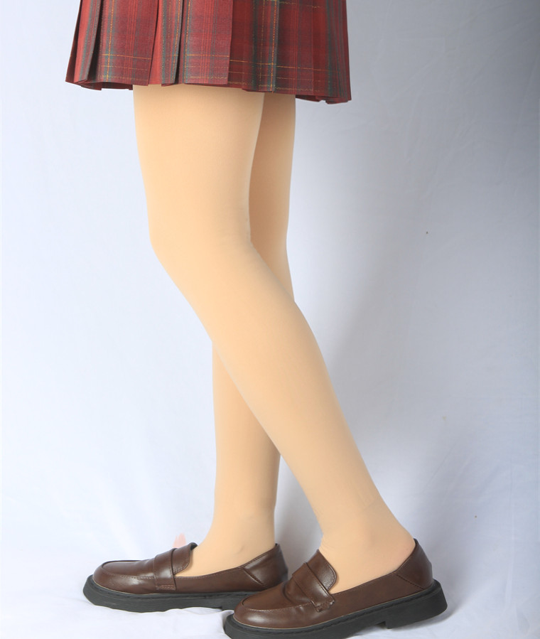 Japan autumn and winter naked inner tights Light legs skin tone natural JK velvet artifact girl student high waist tights