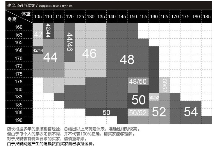 Bộ quần áo nam G2000 phù hợp với cơ thể miễn phí áo comple