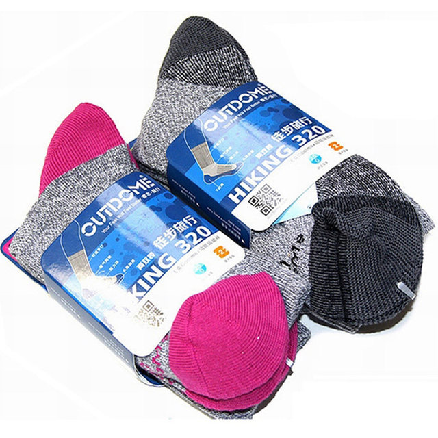 Outdome coolmax four-season hiking 320 sports warm and comfortable quick-drying socks 370 for men and women