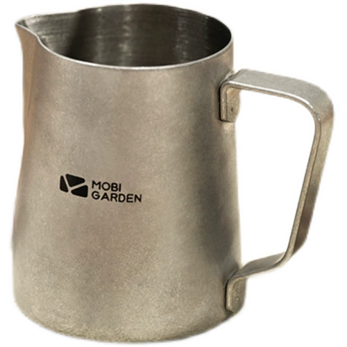 Mu Gao di Exquisite Camping Coffee Cup Cup Cup Cup Cange Tank Milk Bubble Cup 304 铄 Приложение из нержавеющей стали скала Sy Sy Sy