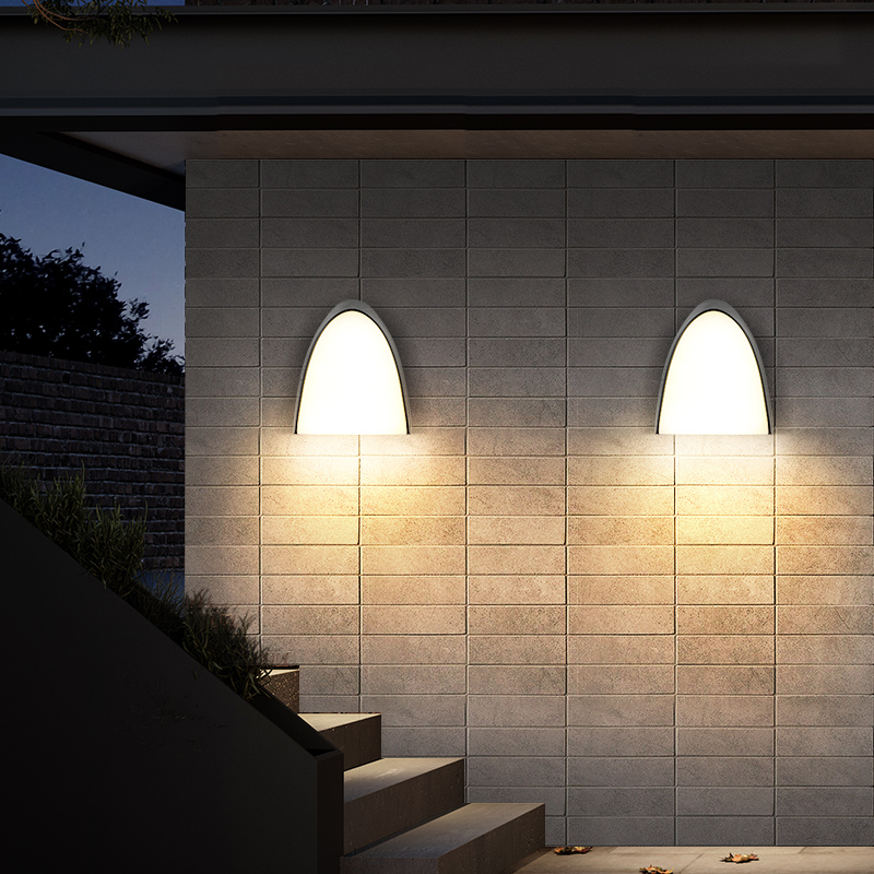 Outdoor Wall Lamp Garden Aisle Wall Corner Lamp Hotel Villa Courtyard Step Light Outdoor Waterproof Home Gate Light