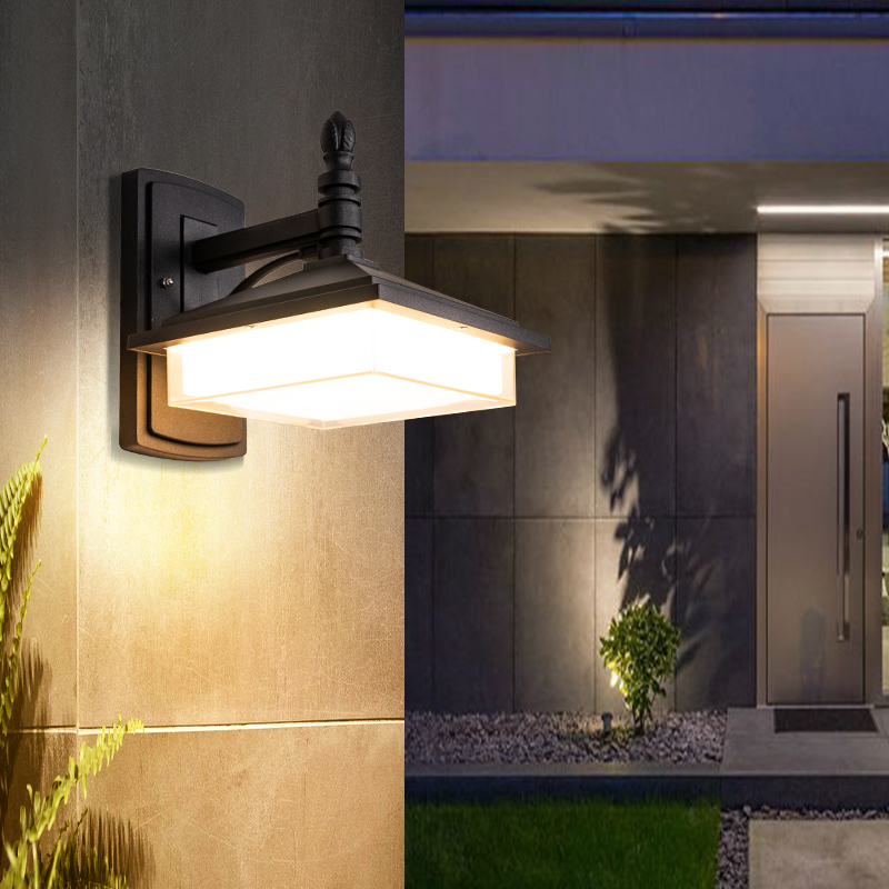 Wall Lamp Waterproof minimalist led community courtyard lamp Garden Villa Wall Lamp Gate Wall Lamp Balcony Wall Lamp