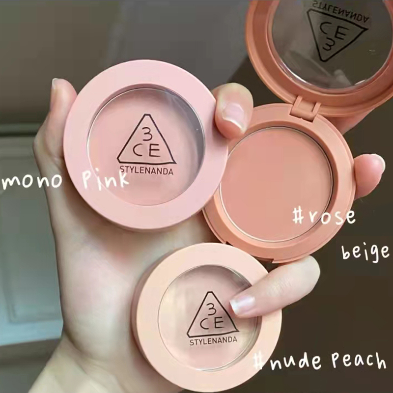 Earthly Water Honey Peach 3ce Monochrome Blush Liquid High Light Sunburn Red Integrated Pan Naked Makeup Rosebeige Dirty Orange-Taobao