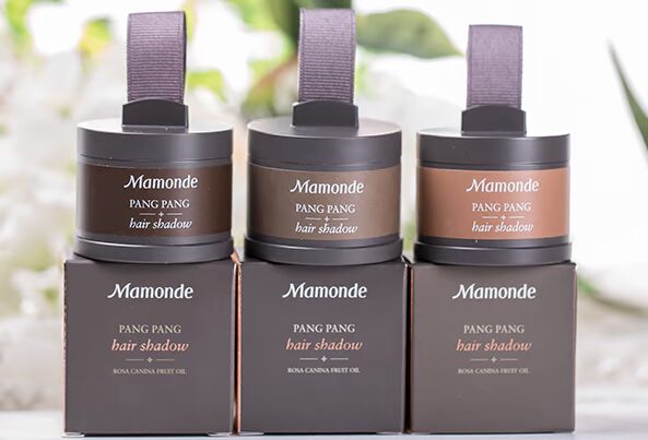 Hàn Quốc mamonde mơ trang điểm chân tóc kẹp tóc bóng tóc bột điền bút cao trán cao khả năng sửa chữa ánh sáng bột phấn highlight mac