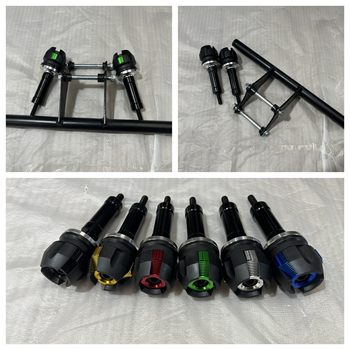 Noma Phantom 255S Motorcycle Jincheng Xiao 250 Crash Bar Bracket Special Protective Bumper