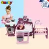 French import Smoby to take care of siblings second child children's toys Girls dress up family wine Baby birthday gift kitchen