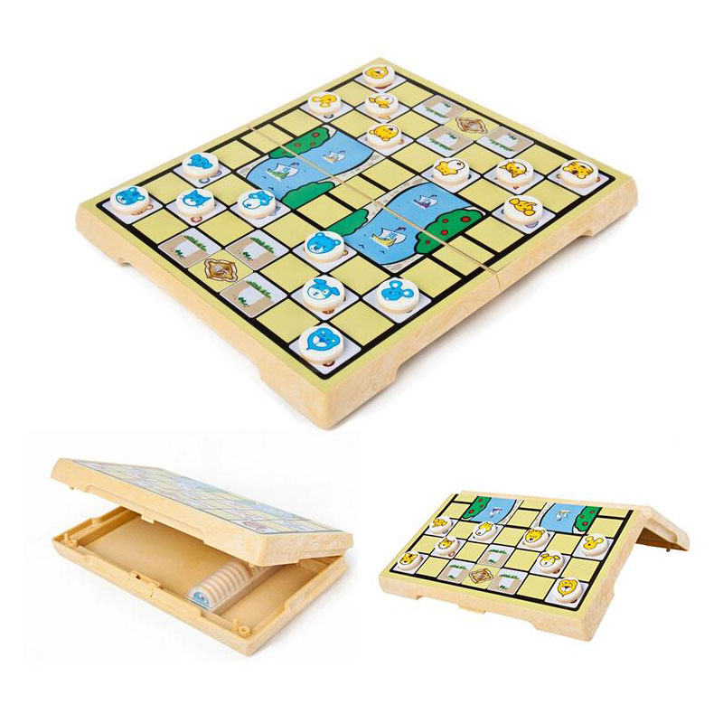 UB Friends 2708 KL magnetic folding disk large medium cartoon pattern fight chess magnetic animal chess chess