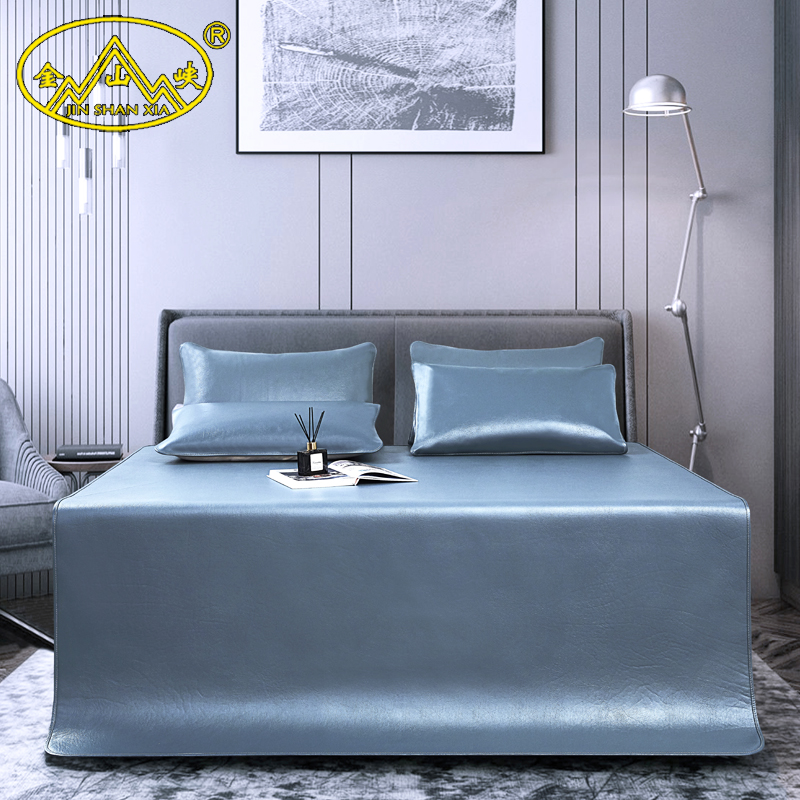 Golden Mountain Gorge Calf Leather Mats 1 8 m 1 5m Three Sets Genuine Leather Mattresses Soft And Hard Mat Subhead Layer Buffalo Leather Mat