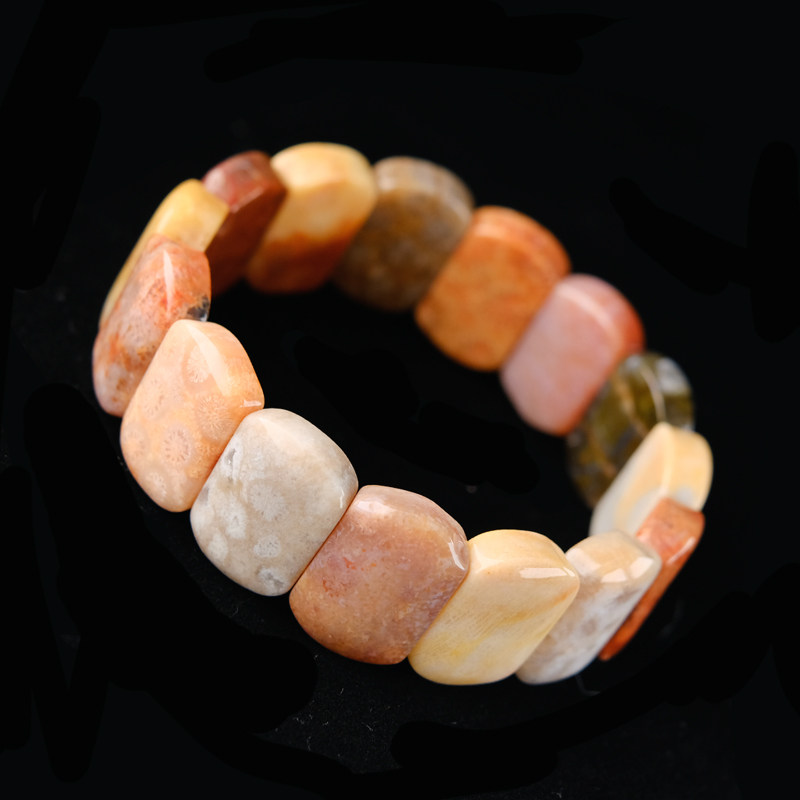 Meet your lucky natural gift of the immortal flower of the coral jade - coral coral coral coral jade fossil handrow