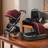 Коляска для новорожденных, детская подарочная коробка для выхода на улицу с сидением, подарок на день рождения, можно сидеть и лежать