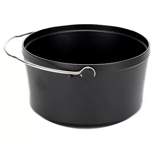 Снежный пик чугунный дуэт Xuefeng Outdoor Picnasie Cast Iron Pot Durn