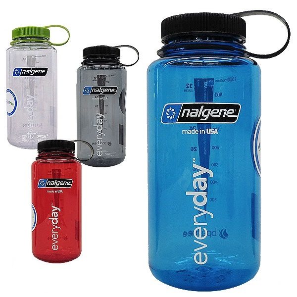 Nalgene Wide Mouth Bottle 1000ml 1L Outdoor Fitness Water Bottle Kettle Water Bottle 2178