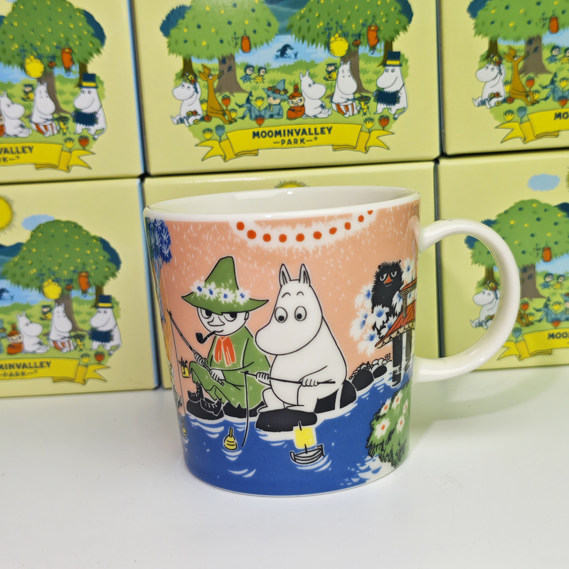 Arabia Moomin 26Th Anniversary Moominland/Love Special Edition/Moomin Day/Moomin Christmas Mug