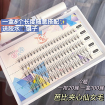 Dream Deer Mix Segmental Nature Single Tuft Gross False Eyelash Barbie Sandwich Fairy Hair Type Middle Plus Coarse 0 07 07