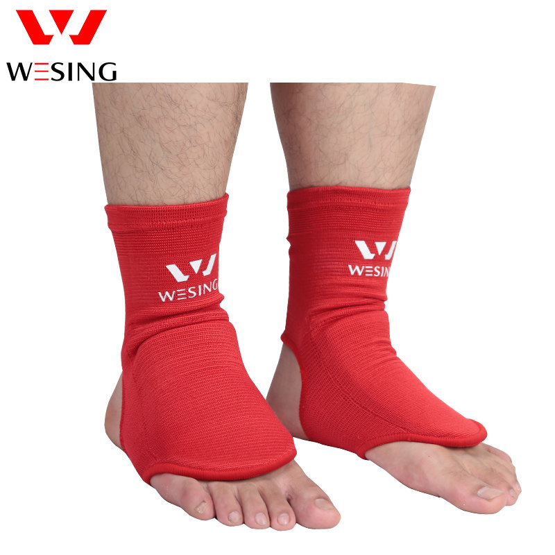 Jiuzhishan cotton instep back Sanda boxing Kickboxing instep back Muay Thai ankle protection Training competition protective gear