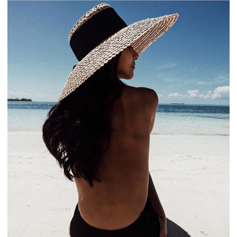 big beach hat