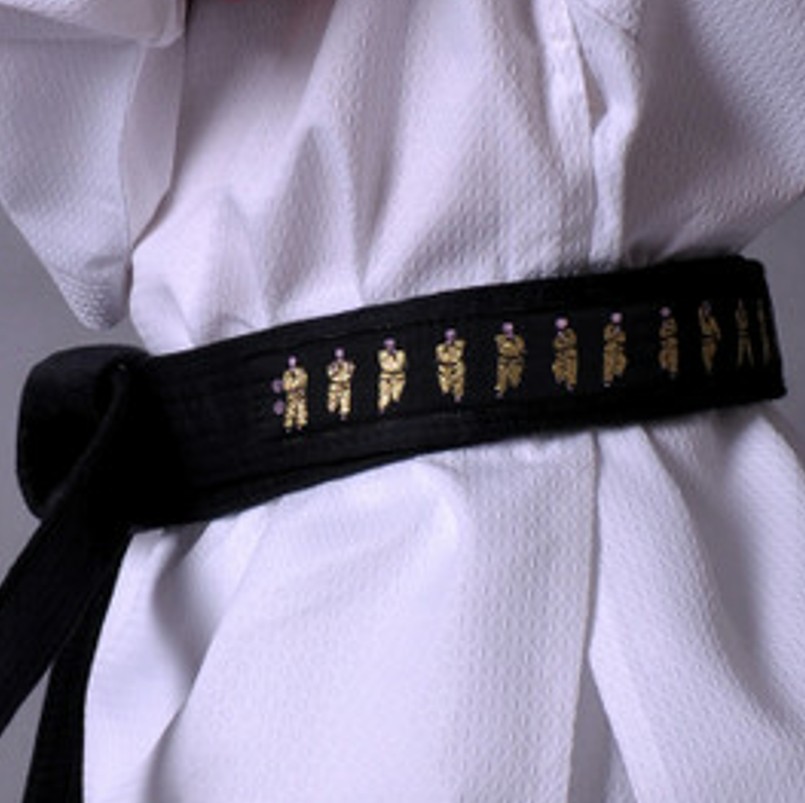 King Kong belt taekwondo belt karate belt exam belt vajra sticker unisex embroidery high-end dan embroidery