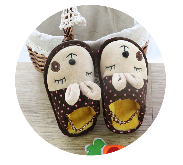 Pantoufles enfants en suède GUAGUA PRINCE pour hiver - Ref 1009523 Image 21