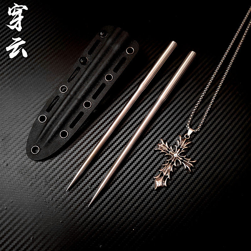 Spindle rod Flying needle Dart dark device Flying needle Dark device Practice Xiangyu Flow Flying needle Tea needle Xiao Li Flying needle