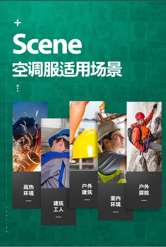 Quần áo điều hòa làm mát mùa hè có quạt cho công nhân tại chỗ sạc điện lạnh thợ hàn bảo hộ lao động quần áo làm việc nam quần áo bảo hộ lao dộng áo lao động