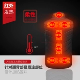 Жилет, удерживающий тепло пуховик, мужская куртка, для среднего возраста, увеличенная толщина