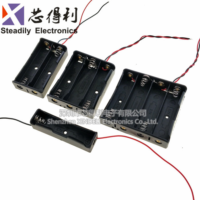 Line 18650 Battery Box 18650 Series Charging Seat 1 section 2 section 3 section 4 section optional
