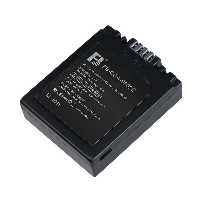 Fengbiao S002E suitable for Panasonic DMC-FZ1 FZ3 FZ4 FZ5 FZ20 FZ10 BM7 camera battery