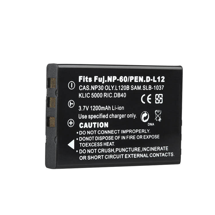 Suitable for Pentax D-L12 Fuji FNP60 NP-60 NP-30 camera battery