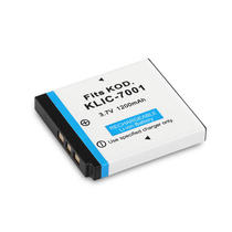 K7001 digital camera battery for Kodak camera battery K7001 KLIC-7001 camera battery