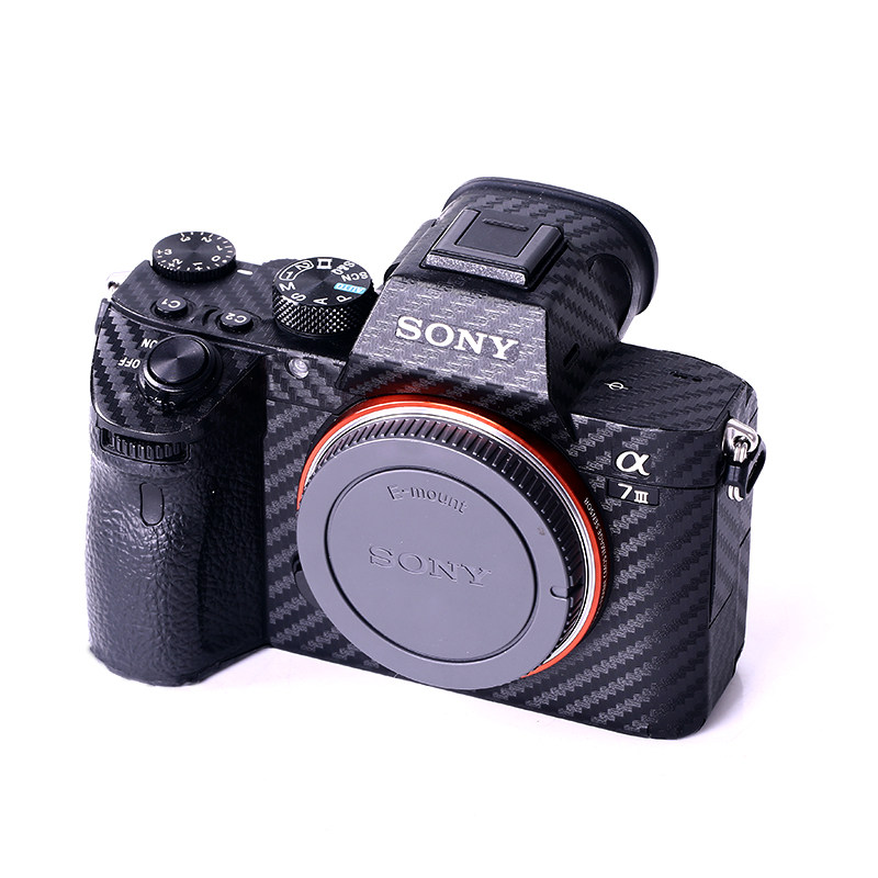 S is suitable for ONY Sony single-eye camera skin A7R3 R4 A7M3 body lens film anti-collision strip paper