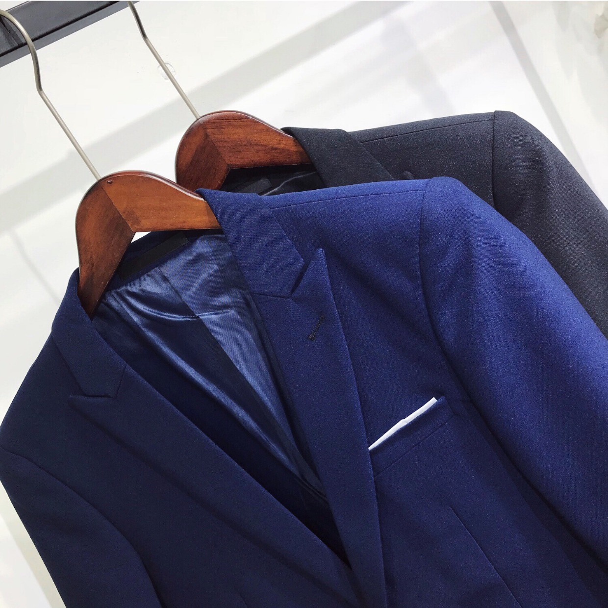 Thời trang cao cấp mới Anh phù hợp với bộ vest nam phiên bản Hàn Quốc của bộ đồ thanh niên hoang dã tự tu quần sooc nam