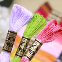 Оригинальная линия вышивки DMC 482 Color Cotton Line AR117 серия проводка линия пополнения скрещенной стежки потока ветви вышивка ручной работы ручной работы ручной работы