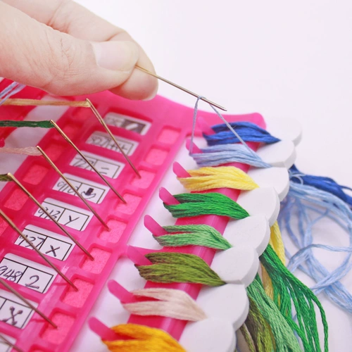 阿芙十字绣 Инструменты из вышивки поперечная вышивка с большой разбайленной цветовой заглушкой -в порошке плохой хранение тарелок