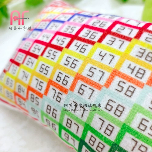 Перекрестная цифровая игольчатая штекма радужная иголка