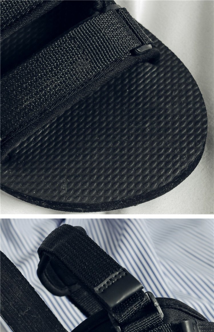 Mùa hè mới dép nam giày đi biển nữ dày đế cá tính giày nike nam