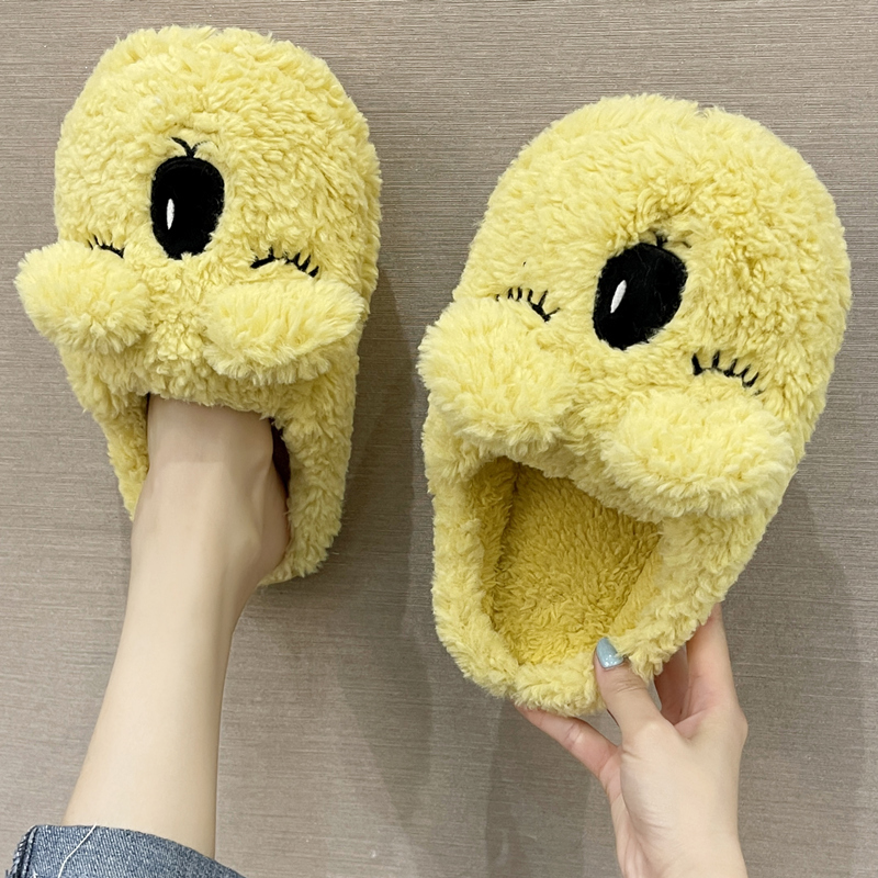Cute Cartoon Koala Plush Slippers for Women, 2026 Autumn and Winter Warm Home Slippers with a Girly Touch, Half-Covered Heel Cute Cartoon Koala Plush Slippers for Women, 2026 Autumn and Winter Warm Home Slippers with a Girly Touch, Half-Covered Heel