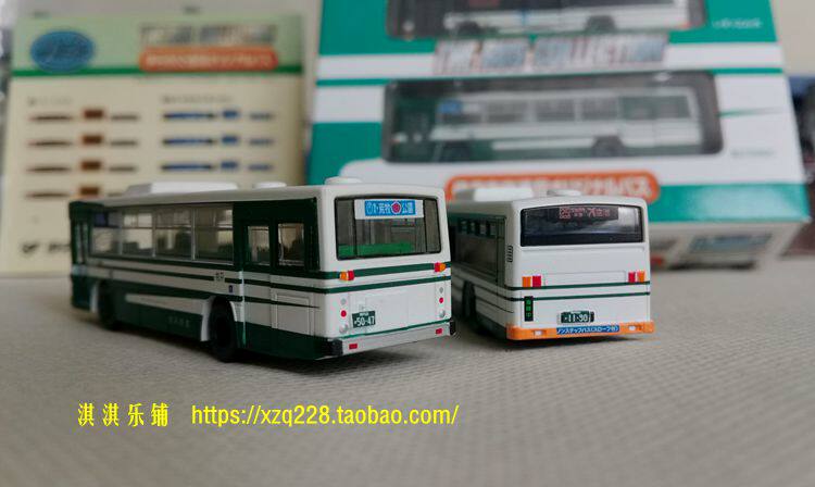 Модель машины tomytec n型 1:150限定巴士2台装 伊丹市交通局バスk29、k30