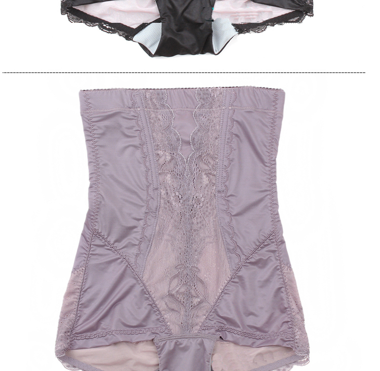 Body định hình quần corset quần giảm béo quần eo cao sau sinh eo eo eo thu thập cơ thể ràng buộc hông phụ nữ đồ lót phần mỏng quần lửng cạp cao 