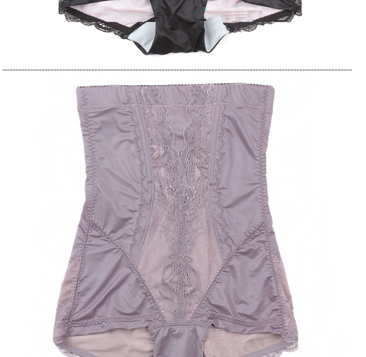 Body định hình quần corset quần giảm béo quần eo cao sau sinh eo eo eo thu thập cơ thể ràng buộc hông phụ nữ đồ lót phần mỏng